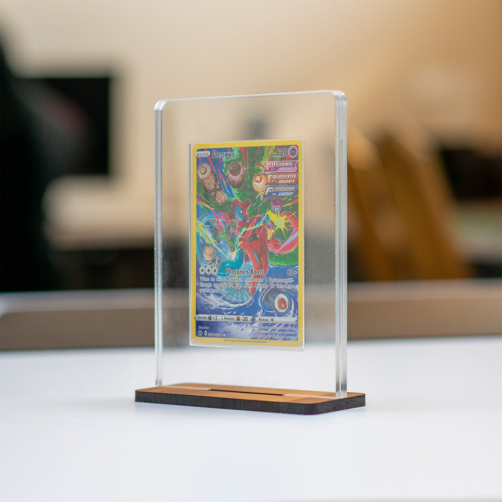 Sammelkarten-Tischaufsteller